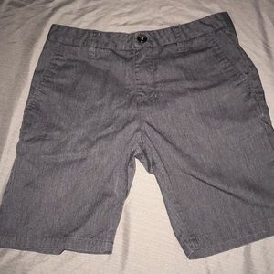 Gray Blue Crown Shorts